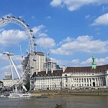 London Eye! Замечательные виды города.